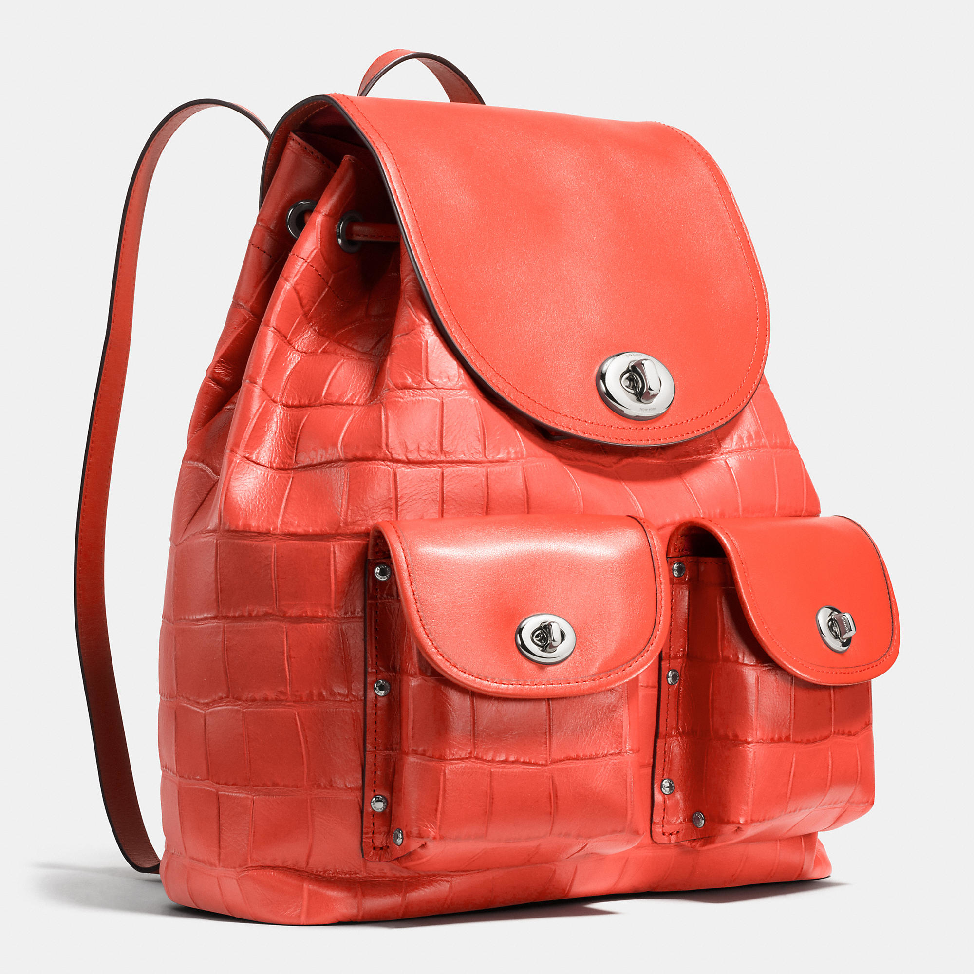 Coach mini sales turnlock backpack